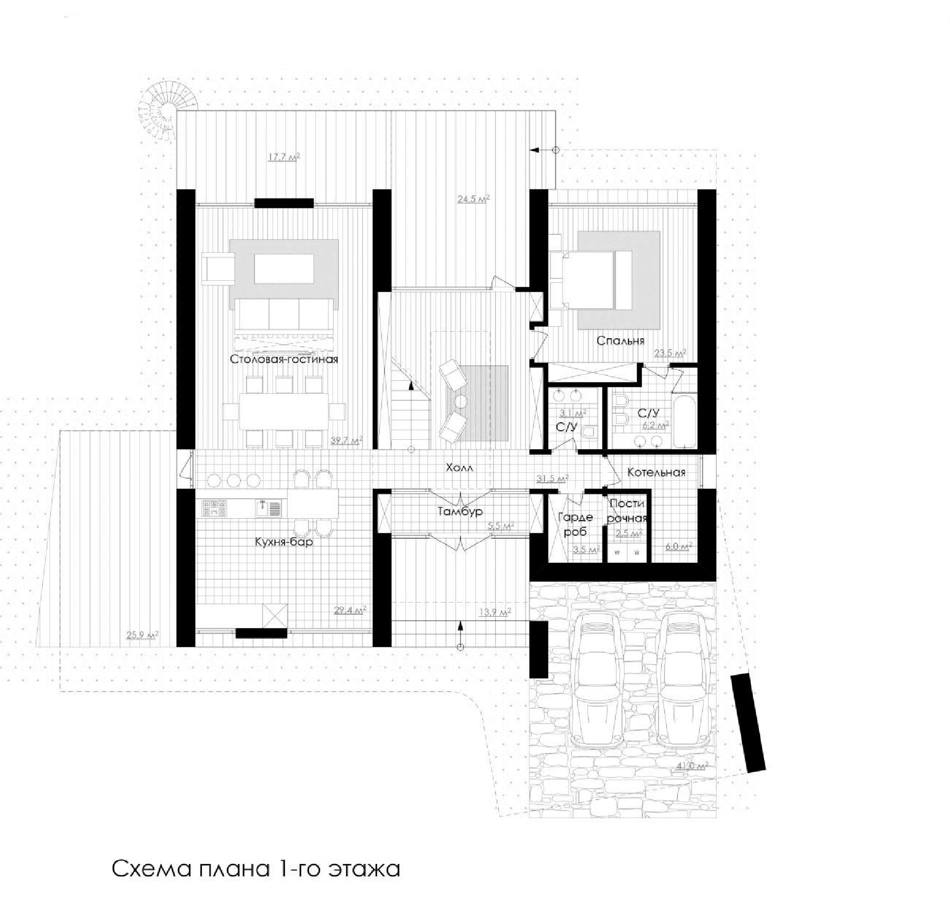 Планировка проекта дома №rh-450 rh-450 (1)p.jpg